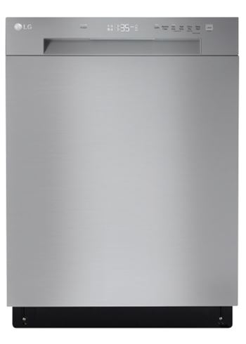 Lg front control dishwasher